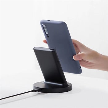 Xiaomi Vertical Wireless Charger 20W/55W Max Flash Charging Qi Compatible Multiple Safe Stand Horizontal for Mi 9 (20W) MIX 2S