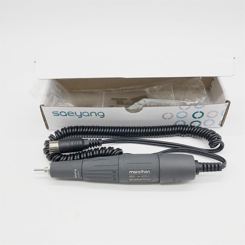 Stipri 105L 102L 102LN 37L1 35K 40K 45K rankena STRONG 210 Marathon elektriniam mikromotoriui Poliravimo valdymo dėžutė Nagų įranga