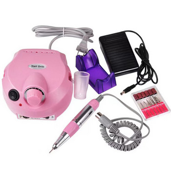 35000/20000 RPM Electric Nail Drill Machine Mill Cutter Σετ για Μανικιούρ Nail Tips Μανικιούρ Ηλεκτρική λίμα για πεντικιούρ νυχιών