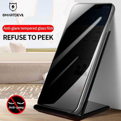 SmartDevil Anti Glare Screen Protector για iphone 11pro max Tempered Glass Private για iPhone Xr Xs max φιλμ Privacy Protective