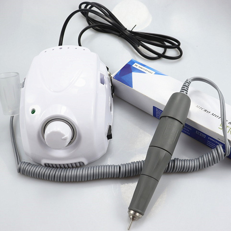 STRONG MARATHON Championship-3 Strong 210 PRO 105LN Rankena 50000 aps./min Elektrinis manikiūras Nagų gręžimo mašina FORTE 210 Nagų dailės įrankis