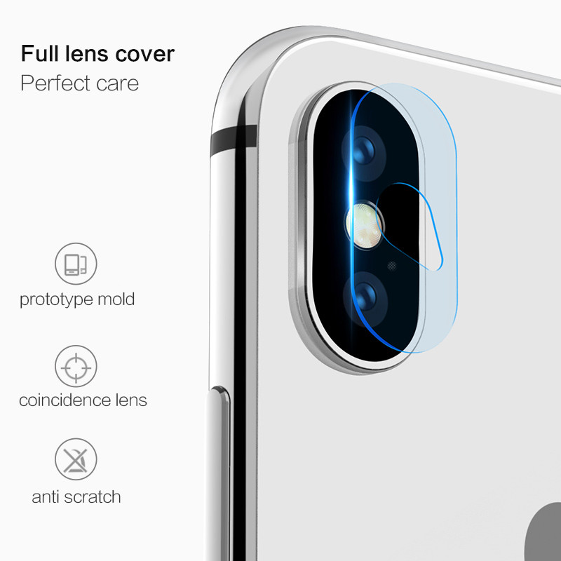 SmartDevil Tempered Glass Lens Protector for iPhone X XR XS Max Camera Lens Glass Film for iPhone XR Lens Protective glass film