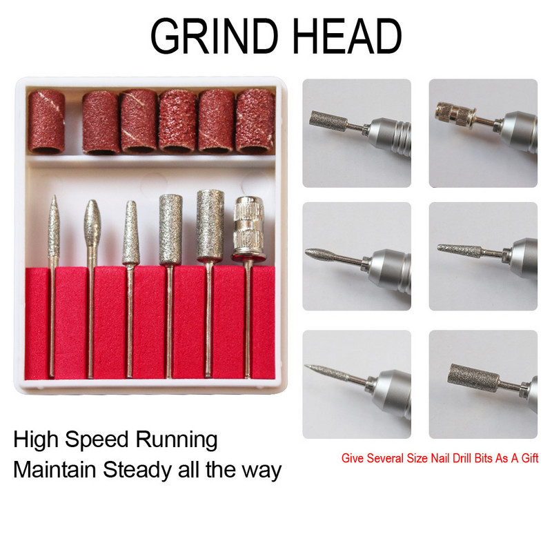 Elektrinė nagų gręžimo mašina, skirta manikiūrui, profesionalus manikiūro pedikiūro patarimai.