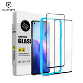 „SmartDevil“ pilnai dengiantis stiklas skirtas OPPO Reno 4 5 3Pro Ace R15 R17 ekrano apsaugoms, skirtoms Realme X7 Pro HD Anti Blue-ray