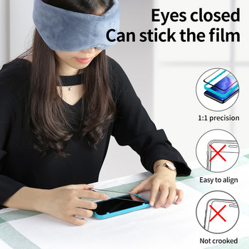SmartDevil Full Cover Glass for For OPPO Reno 4 5 3Pro Ace R15 R17 Screen Protectors For Realme X7 Pro HD Anti Blue-ray