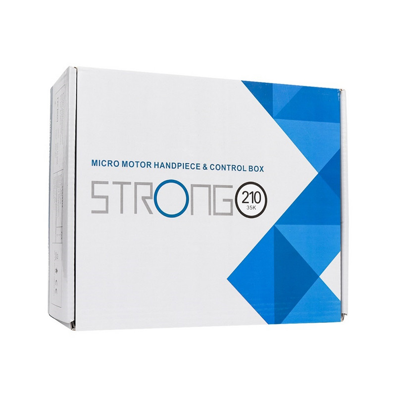 35000 RPM nagų gręžimo mašina Stipri 210 105L 65W manikiūro pedikiūro nagų gelio poliravimo įtaisas Stiprus šlifavimo nagų grąžtų rinkinys