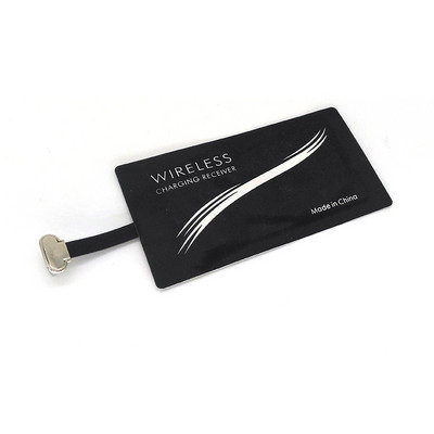 Receptor ușor de încărcare fără fir Qi pentru Samsung Huawei Xiaomi Adaptor pentru încărcător rapid fără fir universal de tip C