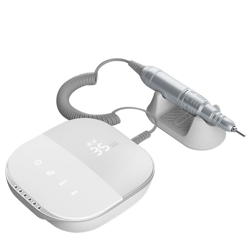 Nauja 35000 RPM elektrinė nagų gręžimo mašina Elektrinė nagų dildė LED ekranas Nagų įrankiai Manikiūro mašina Nagų grąžtai Poliruoklis