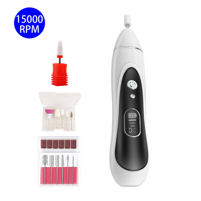 NOVA 18000RPM bežična bušilica za nokte Električna brusilica za nokte Bežična punjiva mašina za manikuru Glodalica Stroj za nokte