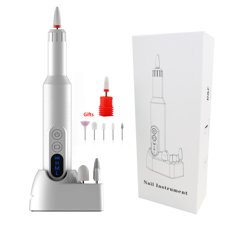 NOVA 18000RPM bežična bušilica za nokte Električna brusilica za nokte Bežična punjiva mašina za manikuru Glodalica Stroj za nokte