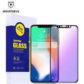 SmartDevil Anti-Blue Light For Iphone 7 8 Plus 6S Plus Screen Protective Film Plus Full Coverage Tempered Glass Phone Protection