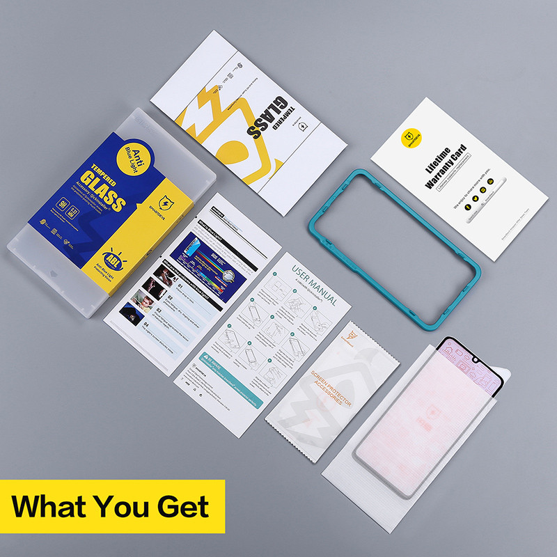 SmartDevil Anti-blue Light Iphone 7 8 Plus 6S Plus ekraani kaitsekile pluss täiskattav karastatud klaasist telefonikaitse