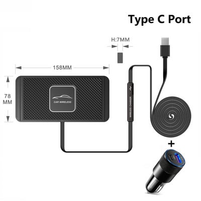 120 W automašīnas bezvadu lādētāja paliktnis iPhone 14 13 12 11 Pro XS Max X XR 8 Xiaomi Samsung S9 S10 S21 tālruņu lādētāji Ātrā uzlāde