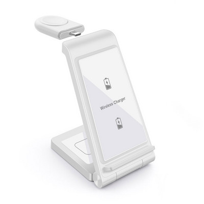 Suport de încărcare fără fir 30W pentru Apple Watch 8 6 SE 5 Airpods Pro 3 ÎN 1 Stație de andocare de încărcare rapidă pentru iPhone 14 13 12 11 XR X 8