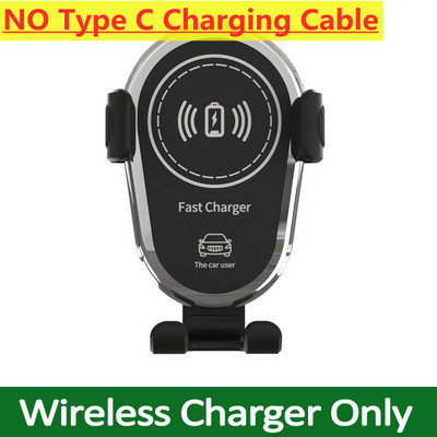 75 W belaidis greitas įkroviklis, automobilinis laikiklis, oro išleidimo anga