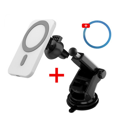 15W magnetski bežični nosač za auto punjač za iPhone 12 13 Pro Max magnetni bežični punjač za auto držač za iPhone 12 Mini