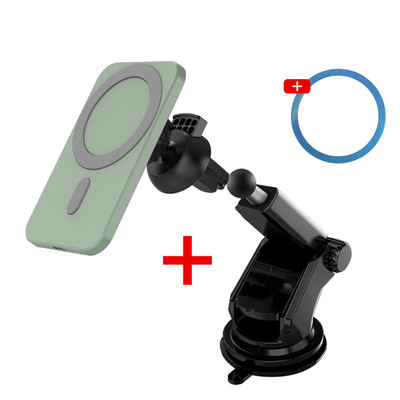 15W magnetski bežični nosač za auto punjač za iPhone 12 13 Pro Max magnetni bežični punjač za auto držač za iPhone 12 Mini