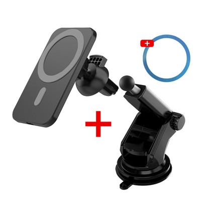 15W magnetski bežični nosač za auto punjač za iPhone 12 13 Pro Max magnetni bežični punjač za auto držač za iPhone 12 Mini