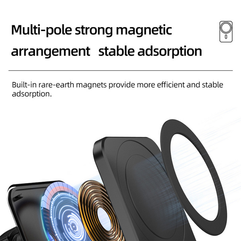 15W magnetski bežični nosač za auto punjač za iPhone 12 13 Pro Max magnetni bežični punjač za auto držač za iPhone 12 Mini