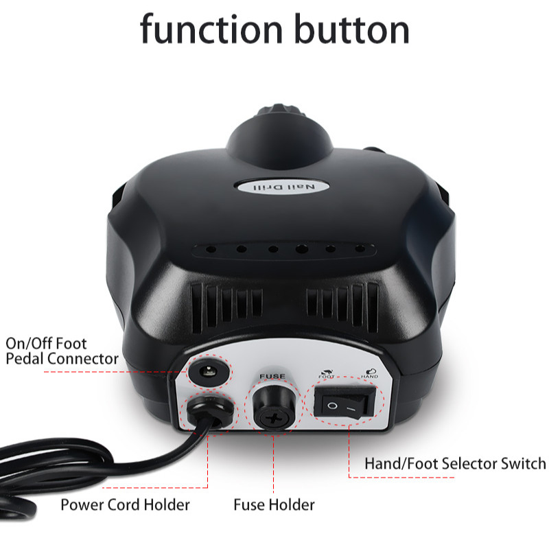 Elektrinis nagų gręžimo staklių rinkinys Profesionalus frezavimo pjaustytuvas manikiūro nagų dildėms Grąžtai Gelio lako šalinimo įrankiai