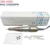 Burghiu stilou SDE H200 35000RPM Piesă de mână pentru Marathon STRONG210 cutie de control Mașină electrică de manichiură Unghii Mâner de găurit Instrument pentru unghii