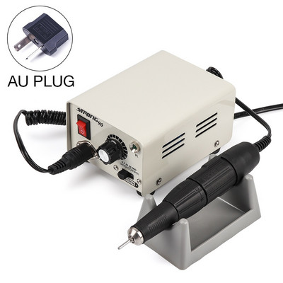 Erős 90 65W 35000RPM Professzionális elektromos körömdíszítő fúrógép rozsdamentes acél pedikűr körömpolírozó manikűr gép