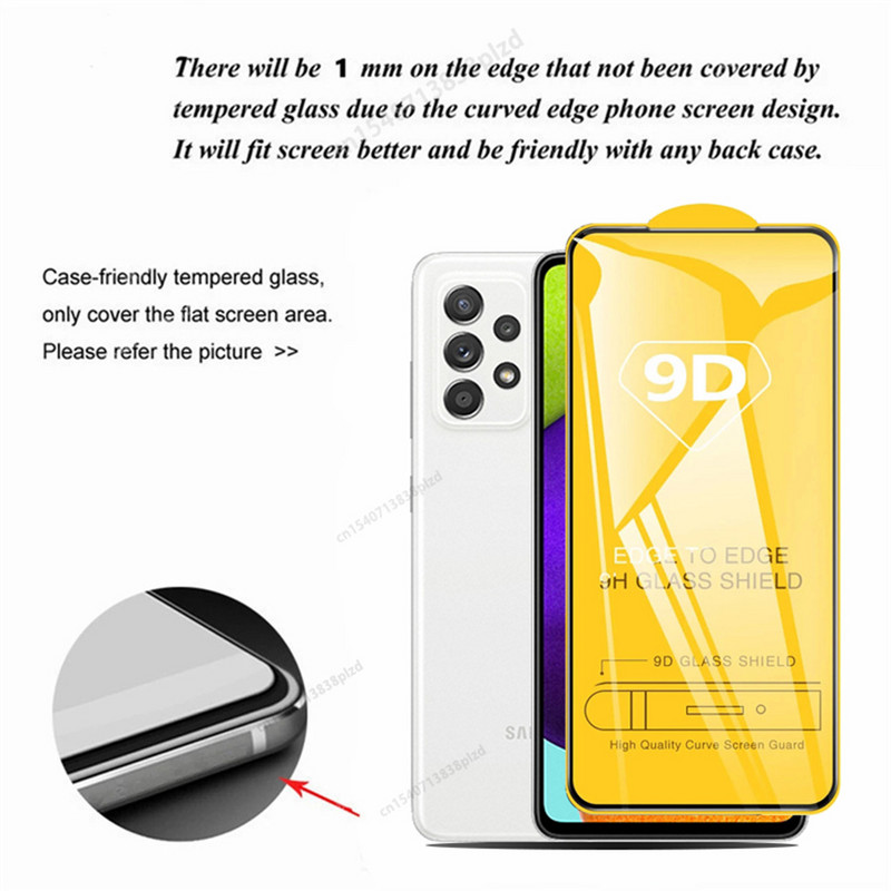 Rūdīts stikls priekš Samsung Galaxy A53 A52 A72 A32 ekrāna aizsargs A51 A52S A71 A50 A22 A21S A30S M51 A12 M32 A41 A42 A 52 72 5G