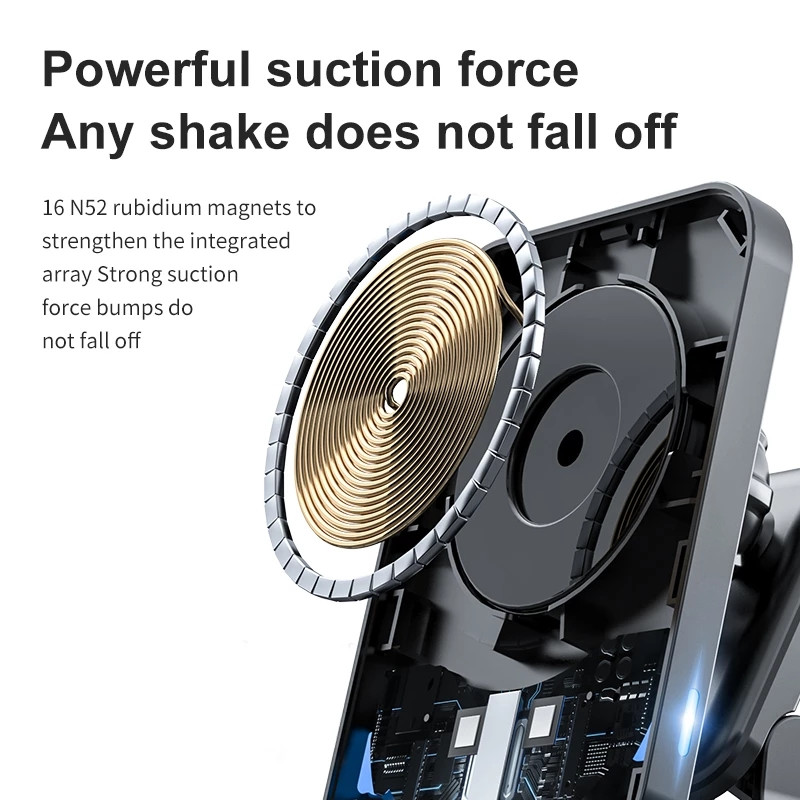 30 W magnetiniai belaidžiai įkrovikliai automobilinis telefono laikiklis skirtas Macsafe iPhone 13 12 Pro Max greito belaidžio įkrovimo stoties automobiliniam įkrovikliui