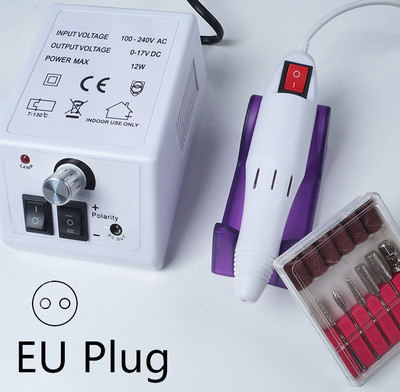 Profesionalūs manikiūro aparatų rinkiniai Elektriniai nagų grąžtai Frezavimo pjoviklis Nagų dailės šlifavimo dildė gelis odelių šalinimo priemonė Keraminė pjaustyklė