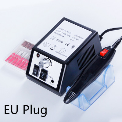 Profesionalūs manikiūro aparatų rinkiniai Elektriniai nagų grąžtai Frezavimo pjoviklis Nagų dailės šlifavimo dildė gelis odelių šalinimo priemonė Keraminė pjaustyklė