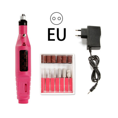 Profesionalūs manikiūro aparatų rinkiniai Elektriniai nagų grąžtai Frezavimo pjoviklis Nagų dailės šlifavimo dildė gelis odelių šalinimo priemonė Keraminė pjaustyklė