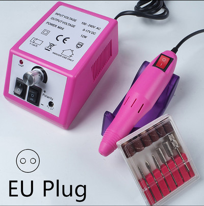 Profesionalūs manikiūro aparatų rinkiniai Elektriniai nagų grąžtai Frezavimo pjoviklis Nagų dailės šlifavimo dildė gelis odelių šalinimo priemonė Keraminė pjaustyklė