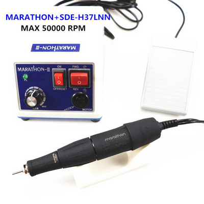 45K Naujas STRONG 210 MARATHON N3 H37LN rankinis instrumentas 65W 50000rpm Nagų grąžtai Manikiūro aparatas Pedikiūras Elektrinių dildžių antgalių rinkinys