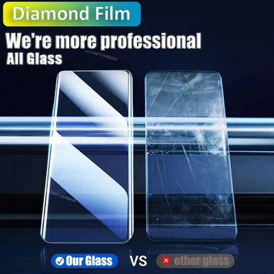 Samsung Galaxy For S22 S21 S20 Ultra FE UV Tempered Glass Screen Protector S10 S8 S9 Note 20 10 9 8 Plus S10E 5G S 21 22 20 Film