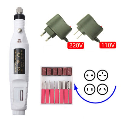 35000 RPM elektromos körömfúró gép manikűr fúrógép pedikűr fúrógép erős körömfúró gép szalon körömfúró