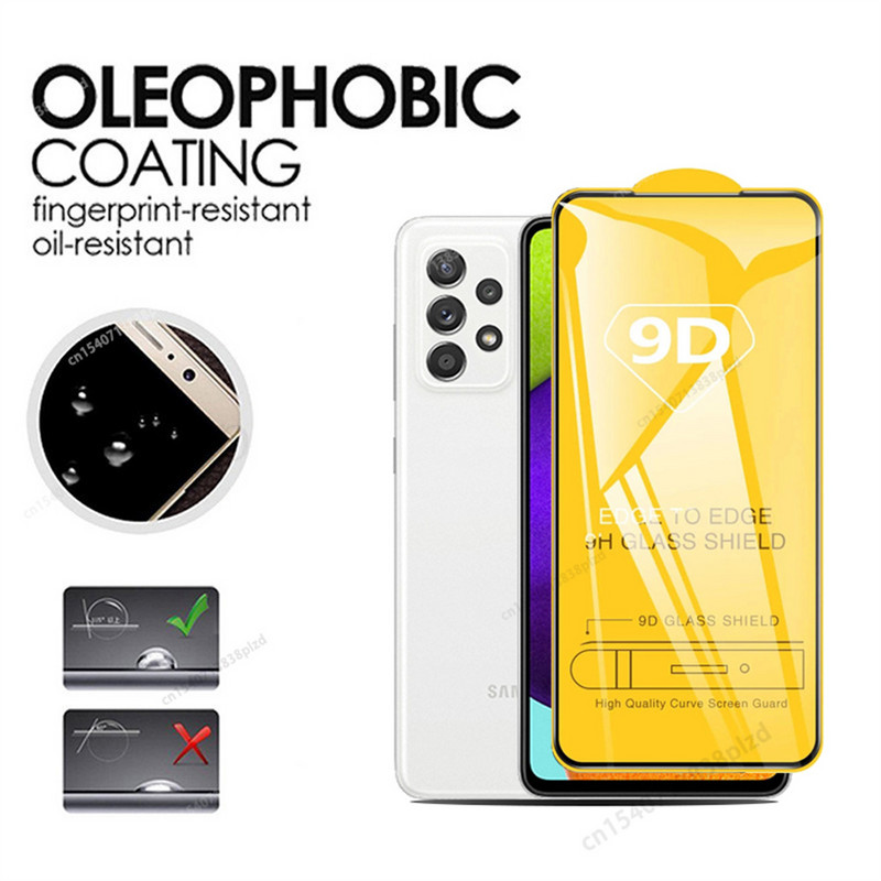 Tempered Glass Για Samsung Galaxy A53 A52 A72 A32 Προστασία οθόνης A51 A52S A71 A50 A22 A21S A30S M51 A12 M32 A41 A42 A 52 72 5G