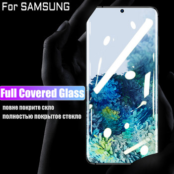 UV закалено стъкло за Samsung Galaxy S23 S22 S21 S20 Ultra FE протектор за екран S10 S8 S9 Note 20 10 9 8 Plus S10E 5G S 23 филм