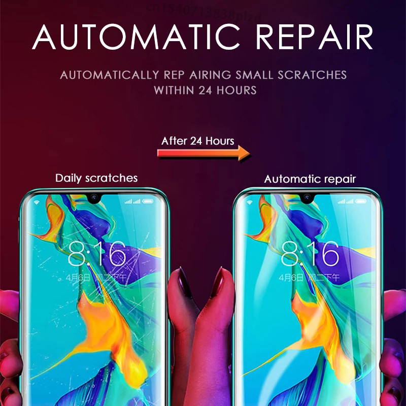 Φιλμ Hydrogel για Huawei P30 Lite Pro Screen Protector P20 P40 Mate 20 30 40 P Smart Z Y6 2019 Mate30 Mate20 Mate40 Not Glass