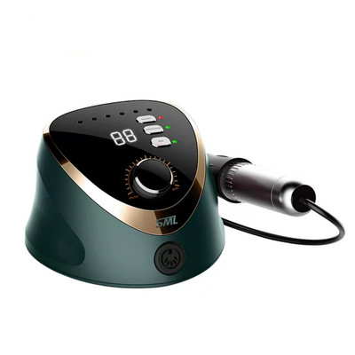 SML M12 Burghie pentru unghii Mașină de manichiură Pedichiură Pilă de unghii puternică pentru lustruire 35000RPM Dispozitiv de șlefuit pentru arta unghiilor Manichiură Se