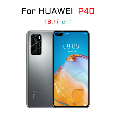 Ekraanikaitse Huawei P40 Pro Lite hüdrogeelkile P20 P30 Mate 40 30 20 P Smart Z Y6 2019 Mate30 Mate20 Mate40 jaoks, mitte klaasist