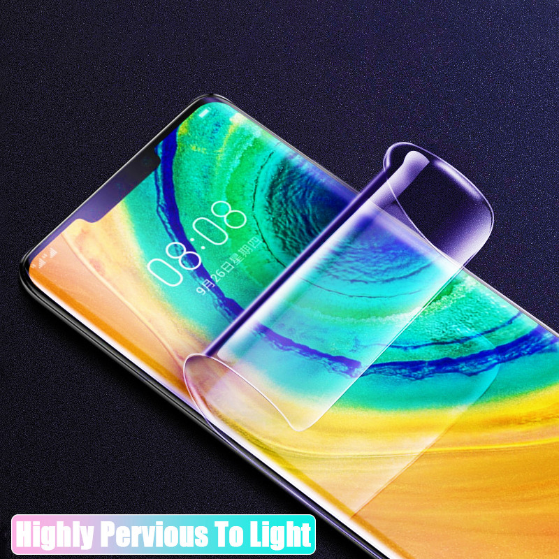 Zaštita ekrana za Huawei P40 Pro Lite hidrogel folija P20 P30 Mate 40 30 20 P Smart Z Y6 2019 Mate30 Mate20 Mate40 Nije staklo