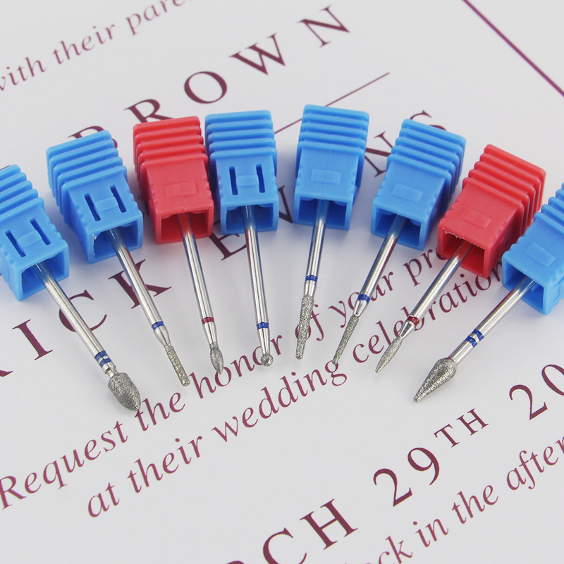 1kom dijamantno svrdlo za nokte Rezač zanoktica za manikuru Električne turpije za nokte za pedikuru Električni uređaj Alat