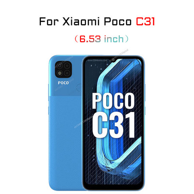Xiaomi Poco M3 M4 Pro 5G klaasist ekraanikaitse F3 X4 M2 F2 X3 GT Pro NFC F1 X2 C31 C3 Pocof3 FMX 3 4 2 1 kaamera objektiivi kile jaoks