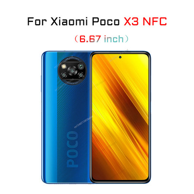 Xiaomi Poco M3 M4 Pro 5G klaasist ekraanikaitse F3 X4 M2 F2 X3 GT Pro NFC F1 X2 C31 C3 Pocof3 FMX 3 4 2 1 kaamera objektiivi kile jaoks