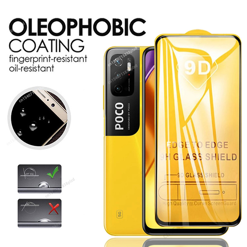 Για Xiaomi Poco M3 M4 Pro 5G Glass Screen Protector F3 X4 M2 F2 X3 GT Pro NFC F1 X2 C31 C3 Pocof3 FMX 3 4 2 1 Φιλμ φακού κάμερας
