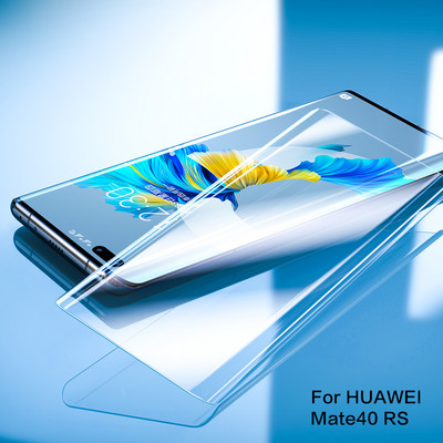SmartDevil Refill For Huawei P40 P40+ plus Full Glue UV Glass For Huawei Mate 40 30 E 40RS 40 pro 40pro + UV Screen Protector HD