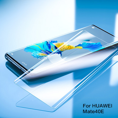 SmartDevil Refill For Huawei P40 P40+ plus Full Glue UV Glass For Huawei Mate 40 30 E 40RS 40 pro 40pro + UV Screen Protector HD