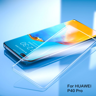 SmartDevil Refill For Huawei P40 P40+ plus Full Glue UV Glass For Huawei Mate 40 30 E 40RS 40 pro 40pro + UV Screen Protector HD