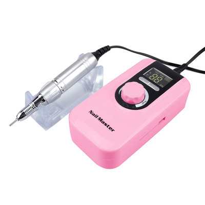 25W 35000RPM, reîncărcabil, multifuncțional, portabil puternic de lustruit, mașină electrică de găurit unghii, set de manichiură, pedichiură, unelte pentru unghii