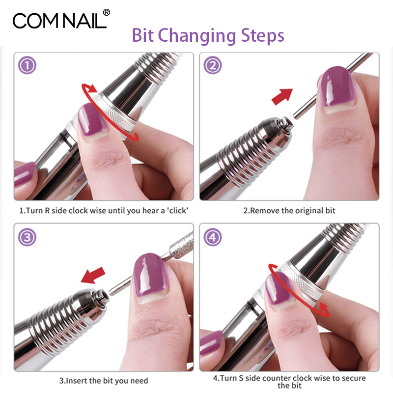 65 W elektrinė nagų gręžimo mašina 35000 aps./min.